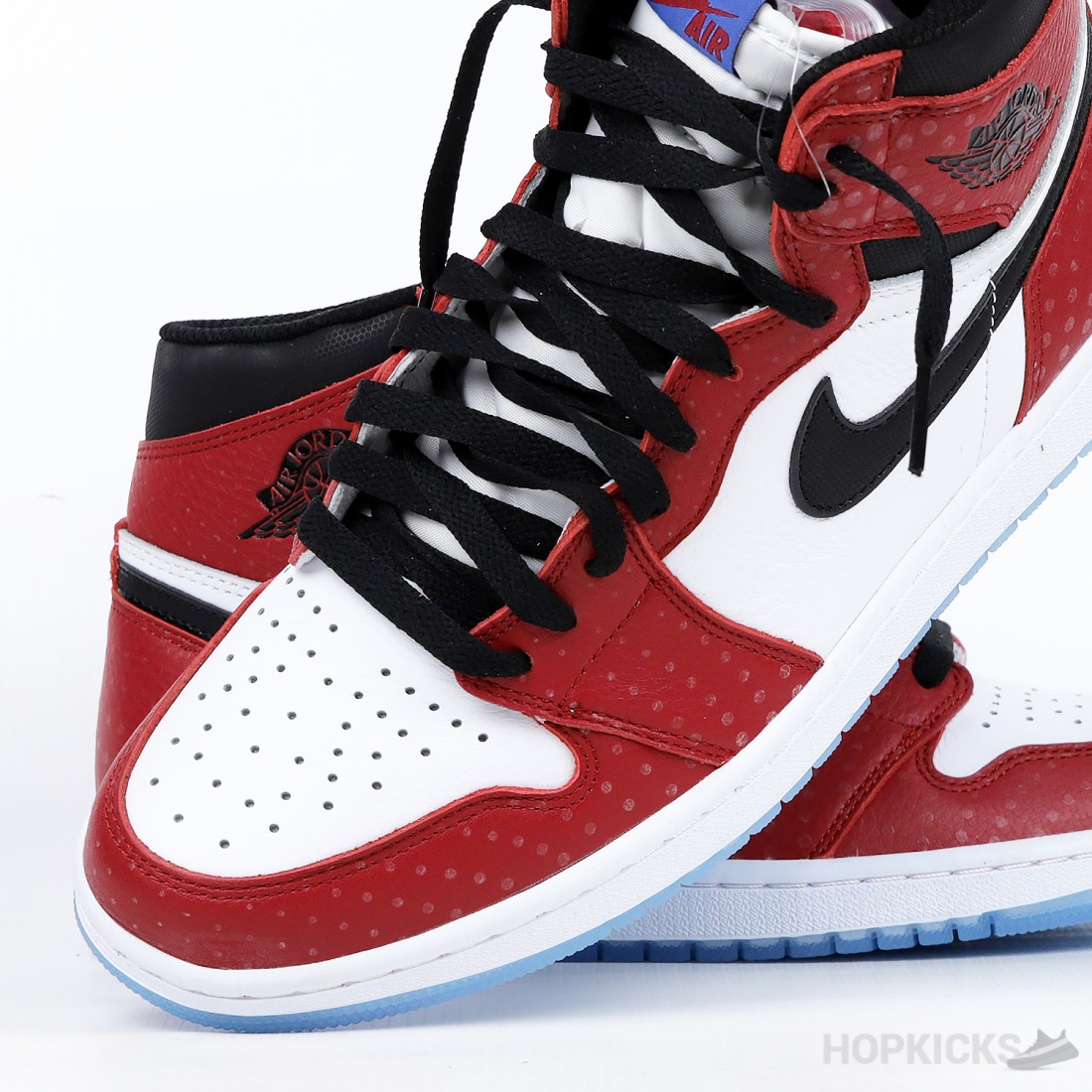 air jordan 1 spiderman special box